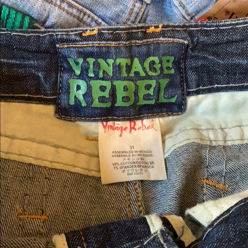 Dark Wash Vintage Rebel Jeans